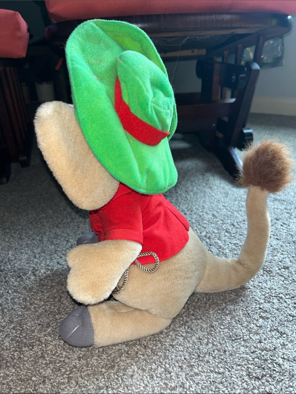 Vintage Disney Rescuers Down Under Jake Christmas Plush Stuffed
Animal - Picture 2 of 7